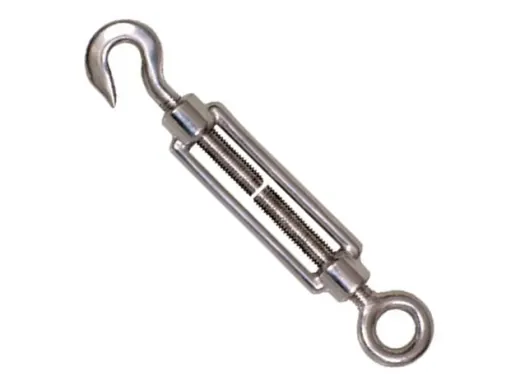 Esticador Inox EGO14 Gancho X Olhal - AISI 304